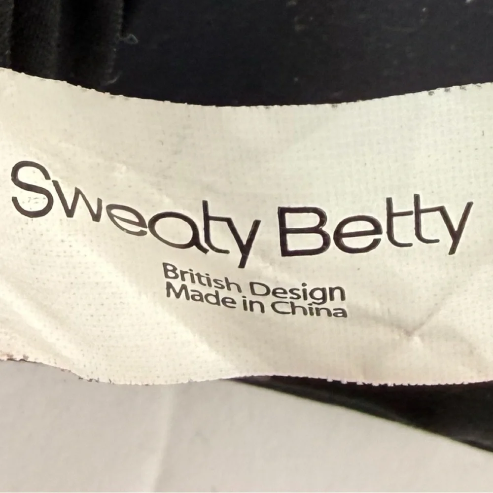 SWEATY BETTY Women's Black Lightweight Running Gloves Size, size Small
